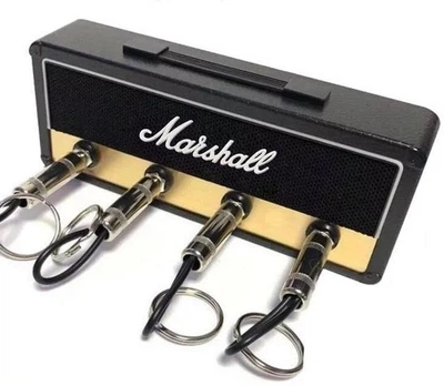Настенная ключница Marshall на 4 ключа (Черная)