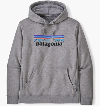 Худи Patagonia P-6 Logo Uprisal Hoody Gravel Heather Grey GLH39622 L
