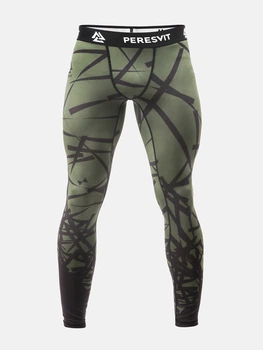 Компрессионные штаны Rival MMA Leggings Riffle Green L Цвет Зеленый (501292-448-L)