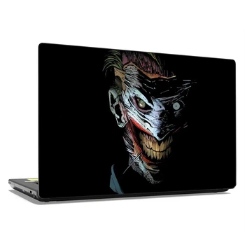 Виниловая Наклейка на ноутбук с диагональю 15.6" (380х250мм) - Creepy Joker