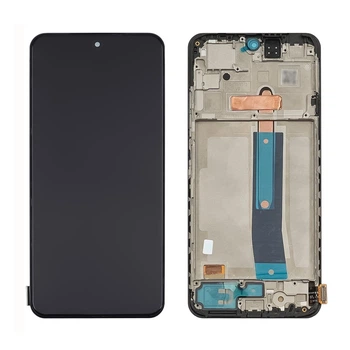 Дисплей для Xiaomi Redmi Note 11S з чорним тачскрином та корпусною рамкою OLED