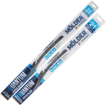 Комплект щіток склоочисника гібридних Molder Quantum для Lexus RX 2015-2022 530/650мм 2 шт (sk_22)