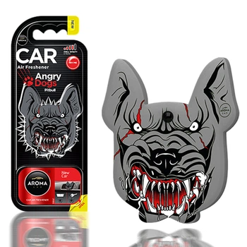 Ароматизатор Aroma Car Angry Dogs - New Car сухой (83184)
