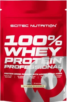 Сироватковий протеїн Scitec Nutrition 100% Whey Protein Professional 1кг