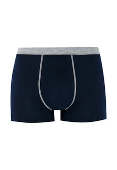 Мужские трусы AO Underwear на белой резинке Синий 6XL 2823