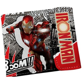 Кошелек Железный человек Iron Man с застежкой