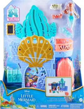 Ігровий набір Дісней Русалочка Аріель Mattel Disney Princess The Little Mermaid Storytime Stackers Playset