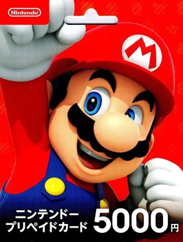 Nintendo eShop Card 5000 YEN | Japan (ключ активації)