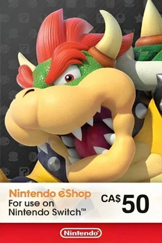 Nintendo eShop Card 50 CAD | Canada (ключ активації)