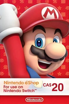 Nintendo eShop Card 20 CAD | Canada (ключ активації)