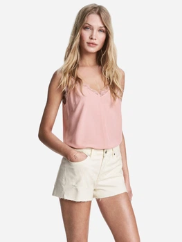 Шорты джинсовые женские H&M 0485996 40 Молочные (KAY2000000737638)