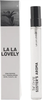 Миниатюра Парфюмированная вода для женщин Sister's Aroma La La Lovely 10 мл (4820227783625)