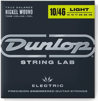 Струны для электрогитары Dunlop Den1046 Nickel Wound Electric Guitar Strings (10-46)