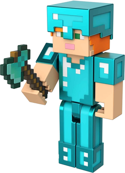 Zestaw Minecraft Build-a-Portal Figure Alex Diamond Armor & Axe Figurka podstawowa + akcesorium (0194735031825)