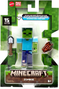 Zestaw Minecraft Zombie Figurka podstawowa + akcesorium (0194735194339)