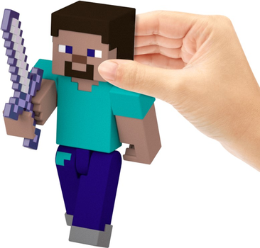 Zestaw Minecraft Steve Figurka podstawowa + akcesorium (0194735194346)