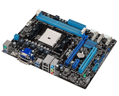 Материнская плата Asus A85XM-A (sFM2, AMD A85X, 2xDDR3, 1xPCI-e x16, microATX) Б/У
