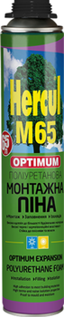 Монтажна піна поліуретанова HERCUL PRO 850гр під пістолет