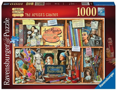 Пазл Ravensburger Шафа художника 70 x 50 см 1000 деталей (4005555000310)