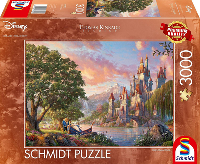 Puzzle Schmidt Piękna i bestia 117.5 x 83.4 cm 3000 elementów (4001504573720)