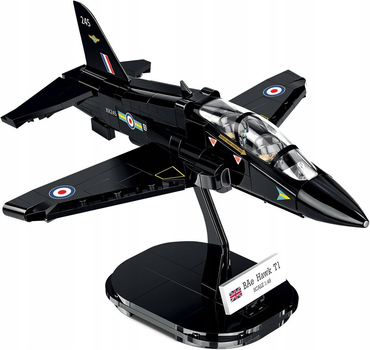 Klocki Cobi Armed Forces Brytyjski samolot szkolno-treningowy Bae Hawk T1 362 elementy (5902251058456)