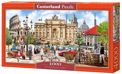 Puzzle Castorland Splendor Rzymu 138 x 68 cm 4000 elementów (5904438400270)