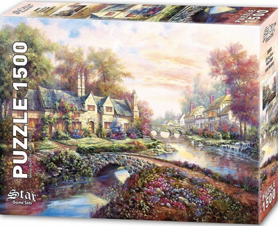 Puzzle Star Wiosenny dwór 85 x 60 cm 1500 elementów (8694051100677)