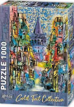 Puzzle Star Wieża Galata 68 x 48 cm 1000 elementów (8694051100820)