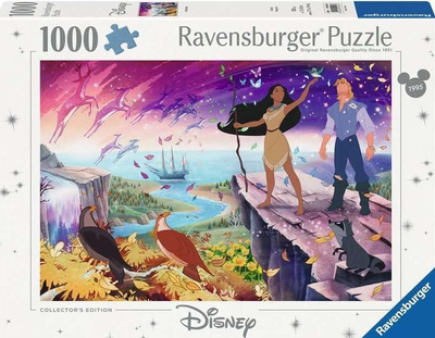 Puzzle Ravensburger Classic Disney Pocahontas 70 x 50 cm 1000 elementów (4005555002437)