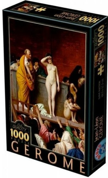 Puzzle D-Toys Jean Leon Gerome Aukcja niewolników 68 x 47 cm 1000 elementów (5947502878957)