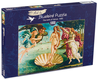 Puzzle Bluebird Botticelli Narodziny Wenus 1485 68 x 48 cm 1000 elementów (3663384600555)