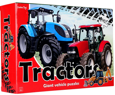 Puzzle Barbo Toys Traktor 3 x 142 elementów (5704976058120)