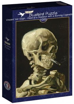 Пазл Bluebird Vincent Van Gogh Head Оf А Skeleton With А Burning Cigarette 1886 69 x 48 см 1000 деталей (3663384603235)