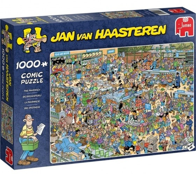 Puzzle Jumbo Jan van Haasteren The Pharmacy 68 x 49 cm 1000 elementów (8710126191996)