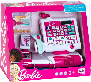 Інтерактивна іграшка Klein Barbie Касовий апарат зі сканером 30 см (4009847093394)