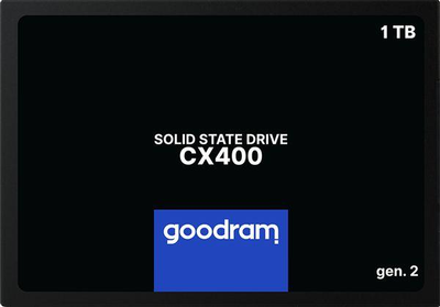 SSD внутренний 1 TB GOODRAM CX400 gen.2 SATA 2.5 TLC