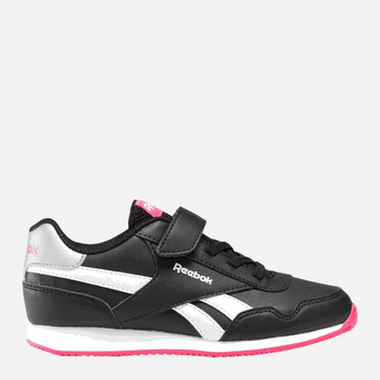 Дитячі кросівки для дівчинки Reebok Royal CL Jog 100201653 32 (1UK) Чорні (1200143751794)