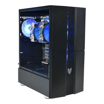 Сервер двухпроцессорный TOWER PowerUp #37 Xeon E5 2643 x2/64 GB/SSD 480 GB х2 Raid/Int Video