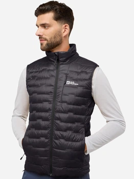 Теплый жилет мужской Jack Wolfskin Passamani Down Vest M A61840_6350 S Темно-серый (4064886325431)