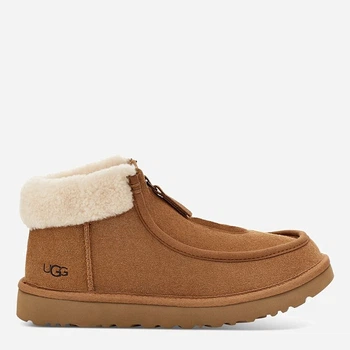 Жіночі зимові черевики замшеві низькі UGG 401886124 37 (6US) 23 см Коричневі (1159811833)