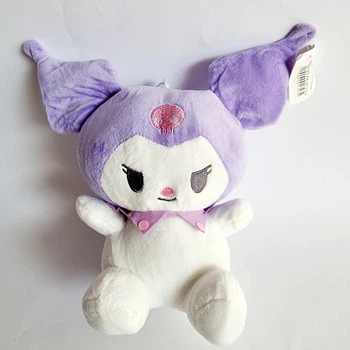Мягкая игрушка Куроми Hello Kitty сиреневая, 20х16 см