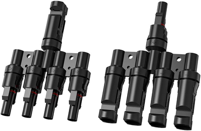 Набор коннекторов для солнечных панелей 2E MC4-1T4 (2E-ASP-MC4-1T4)