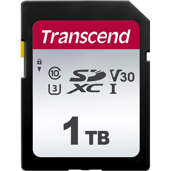 Карта памяти Transcend SDXC 300S 1TB UHS-I U3 Class 10 V30 (TS1TSDC300S) [112850]