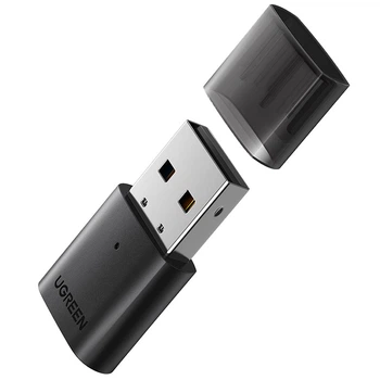 Bluetooth-адаптер UGREEN CM390 BT5.0 USB RTL8761BUV Black (80889)