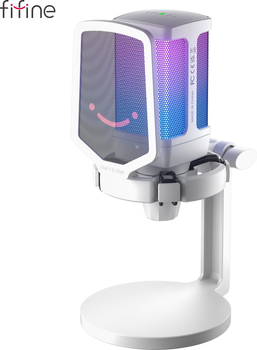 Микрофон конденсаторный Fifine Q6W USB White