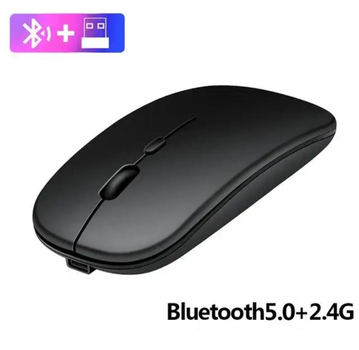 Бездротова комп'ютерна bluetooth миша Wireless Mouse на акумуляторі чорна