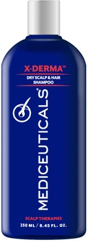 Отшелушивающий шампунь Mediceuticals X-Derma против сухости и зуда кожи головы X-Derma 250 мл (054355507080)