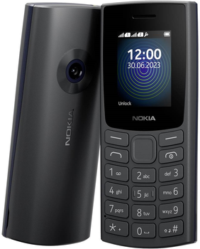 Мобільний телефон Nokia 110 TA-1567 (2023) DualSim 2G Charcoal