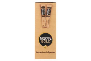 Кофе Nescafe Gold растворимый сублимированный 25 шт/1.8г (7613036532419)