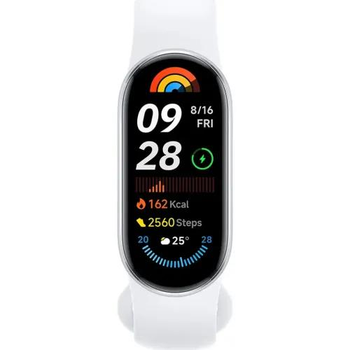 Фітнес-браслет смарт-годинник Xiaomi Mi Smart Band 9 Glacier Silver (BHR8340GL)